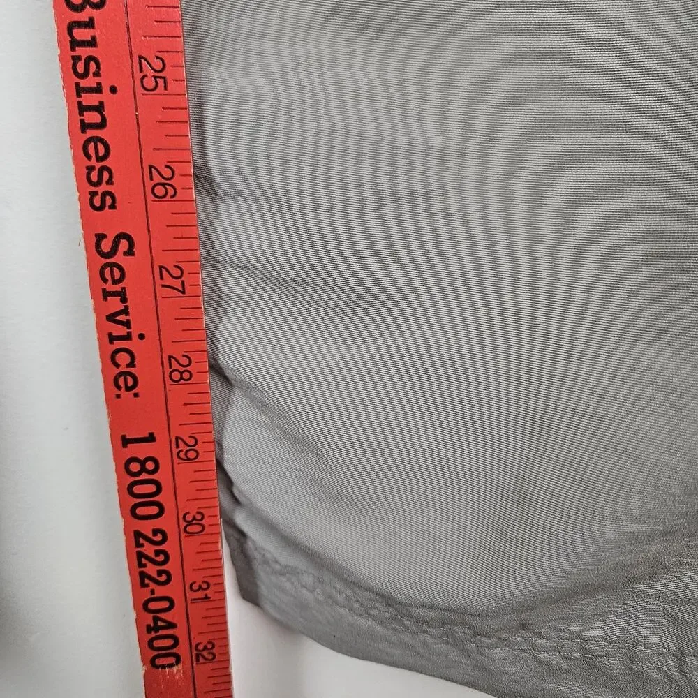 The North Face Pants Convertible Mens Large Beige Tan Cargo Outdoor Hiking Belt